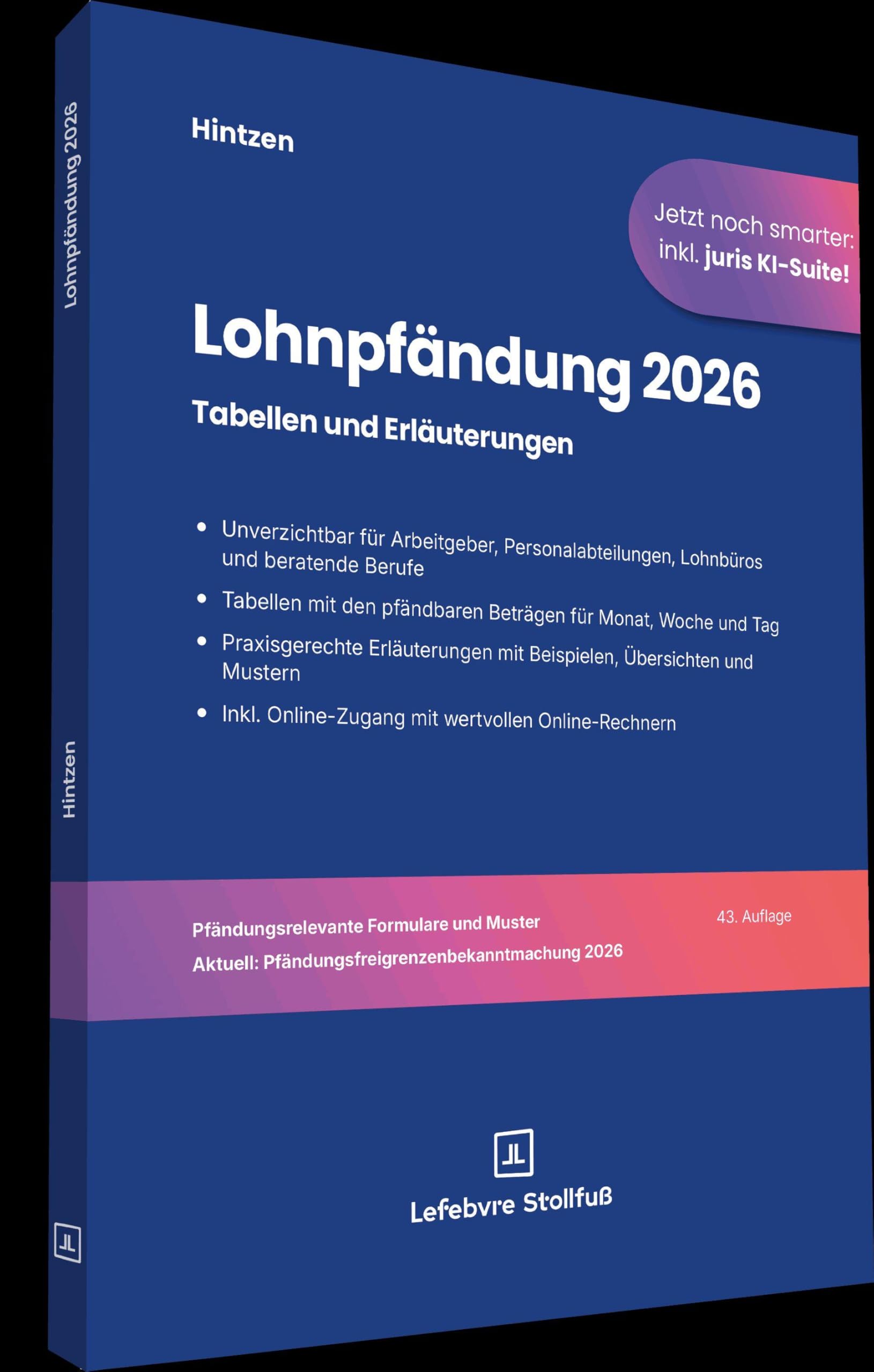 Lohnpfändung 2026: Tabellen und Erläuterungen (Stollfuss-Ratgeber)