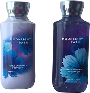 Bath & Body Works Moonlight Path Gift Set- 2 products 1 each shower gel and body lotion