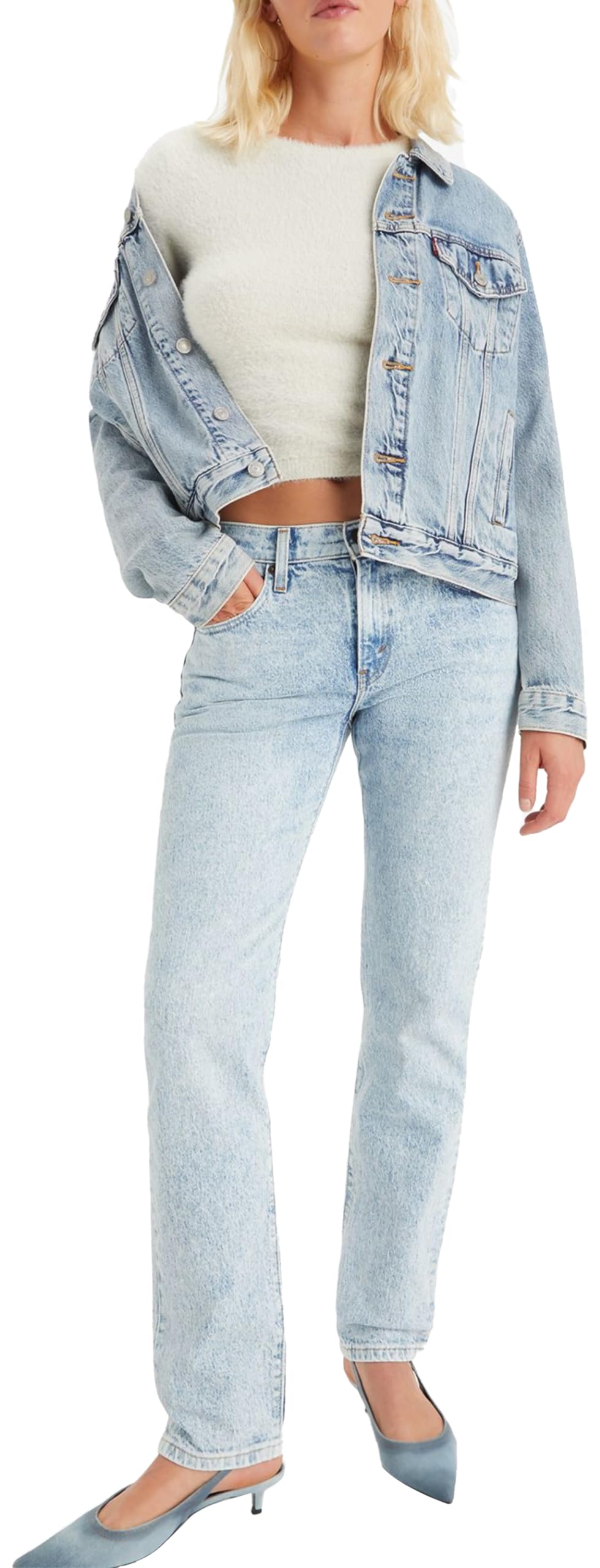 Levi'S Middy Straight Vaqueros Mujer