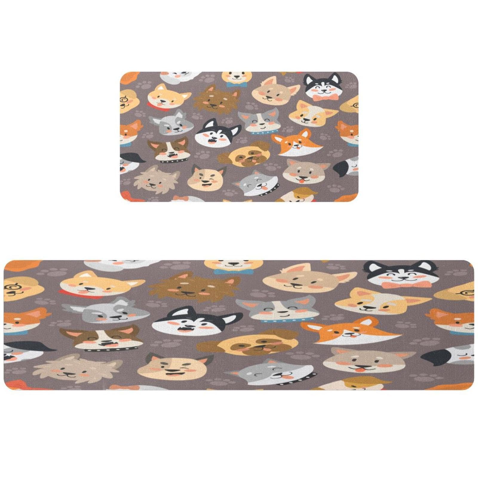 Alfombrillas de cocina lavables antideslizantes VAPOKF alfombras absorbentes pasillo