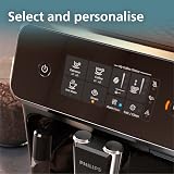 Philips 2200 Series Bean to Cup Coffee Machine - 2 Coffee Varieties, Classic Milk Frother & Cappuccino Maker, Quick-to-Clean, Ceramic Grinder, Fully Automatic Espresso machine - Black (EP2220/10) - 8