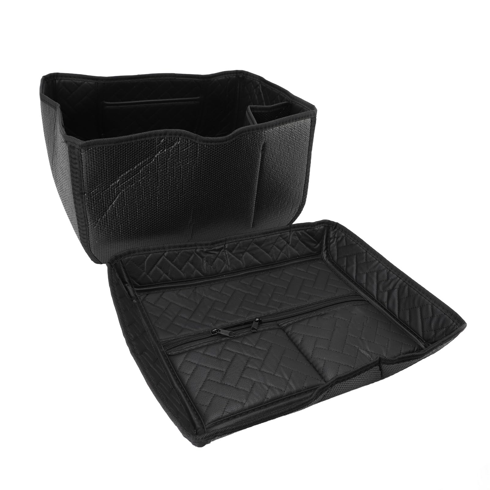 Fodera per Bauletto per Moto da 45 Litri Fodera per Bauletto in Pelle PU Durevole per Pilota Cuscinetti Interni Antiusura per Scatola di Coda per Moto (BLACK)