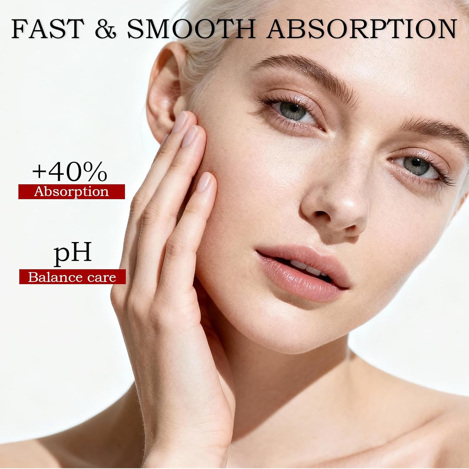 PDRN Serum, 99% Purity Salmon DNA Anti-aging Glow Serum with Ceramide NP for Firming & Plumping, Barrier Repairing, Intensive Moisturizing & Hydrating 50ml / 1.69 fl. oz