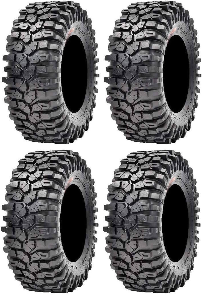 Full set of Maxxis Roxxzilla Radial (8ply) ATV Tires 32x10-14 (4)