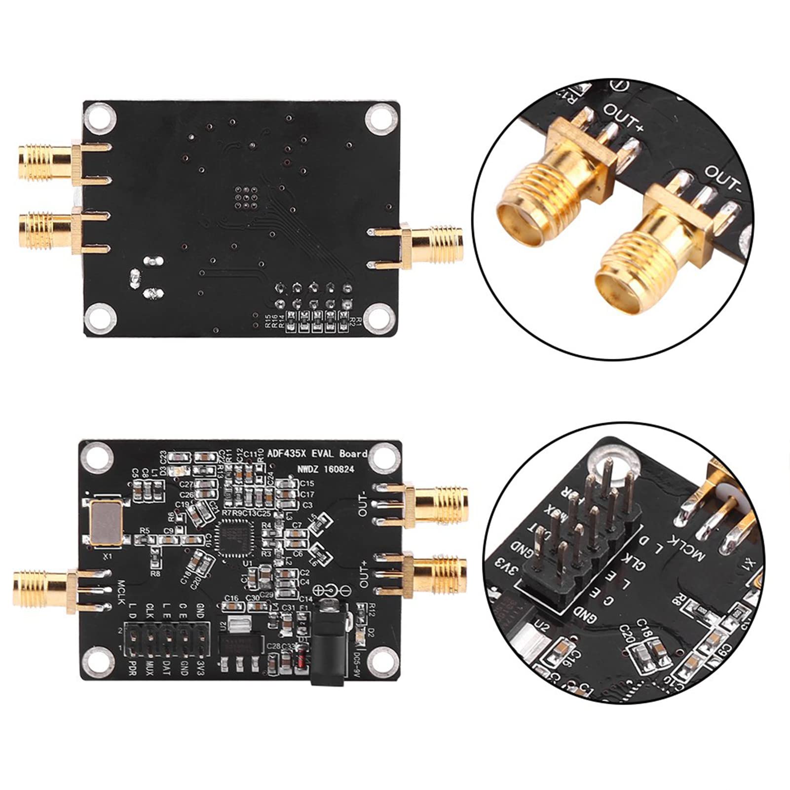 Source de Signal RF 35M-4.4GHz ADF4351 Module de Générateur de Signal de Carte de Développement de Synthétiseur de Fréquence à Boucle Verrouillée en Phase PLL