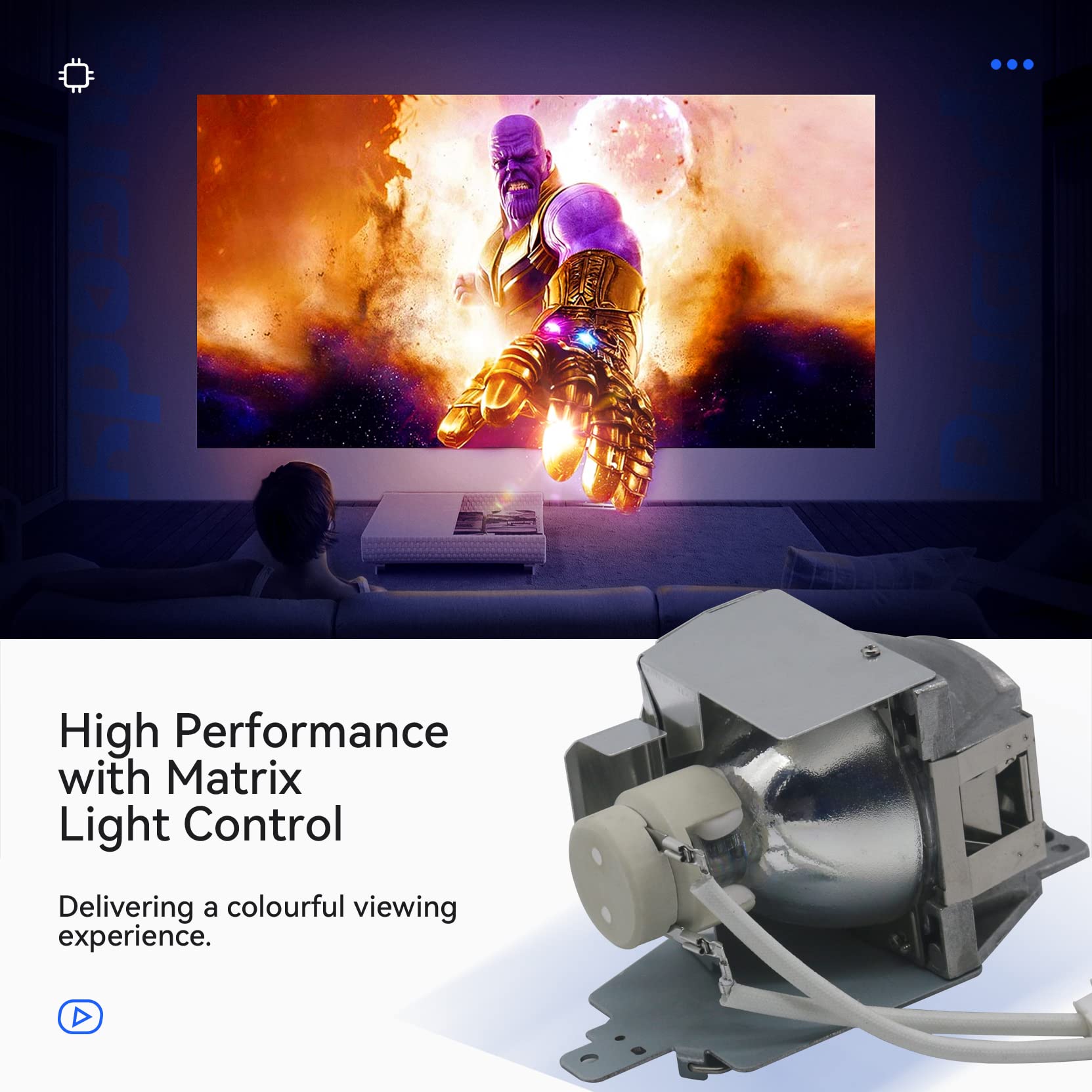 Amazon.com: Pugody A+ Quality RLC-079 Replacement Projector Bulb