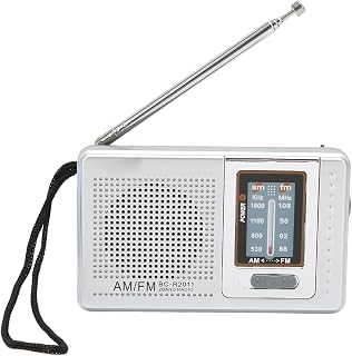 Keenso Portable Radio Am/Fm 2Band Radio for Outdoor Travelers