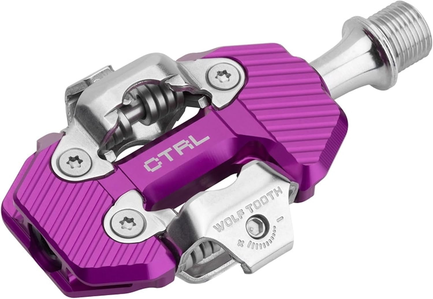 Wolf Tooth CTRL Trail Clipless Pedal for Mountain Bikes/Gravel Bikes/Road Bikes
