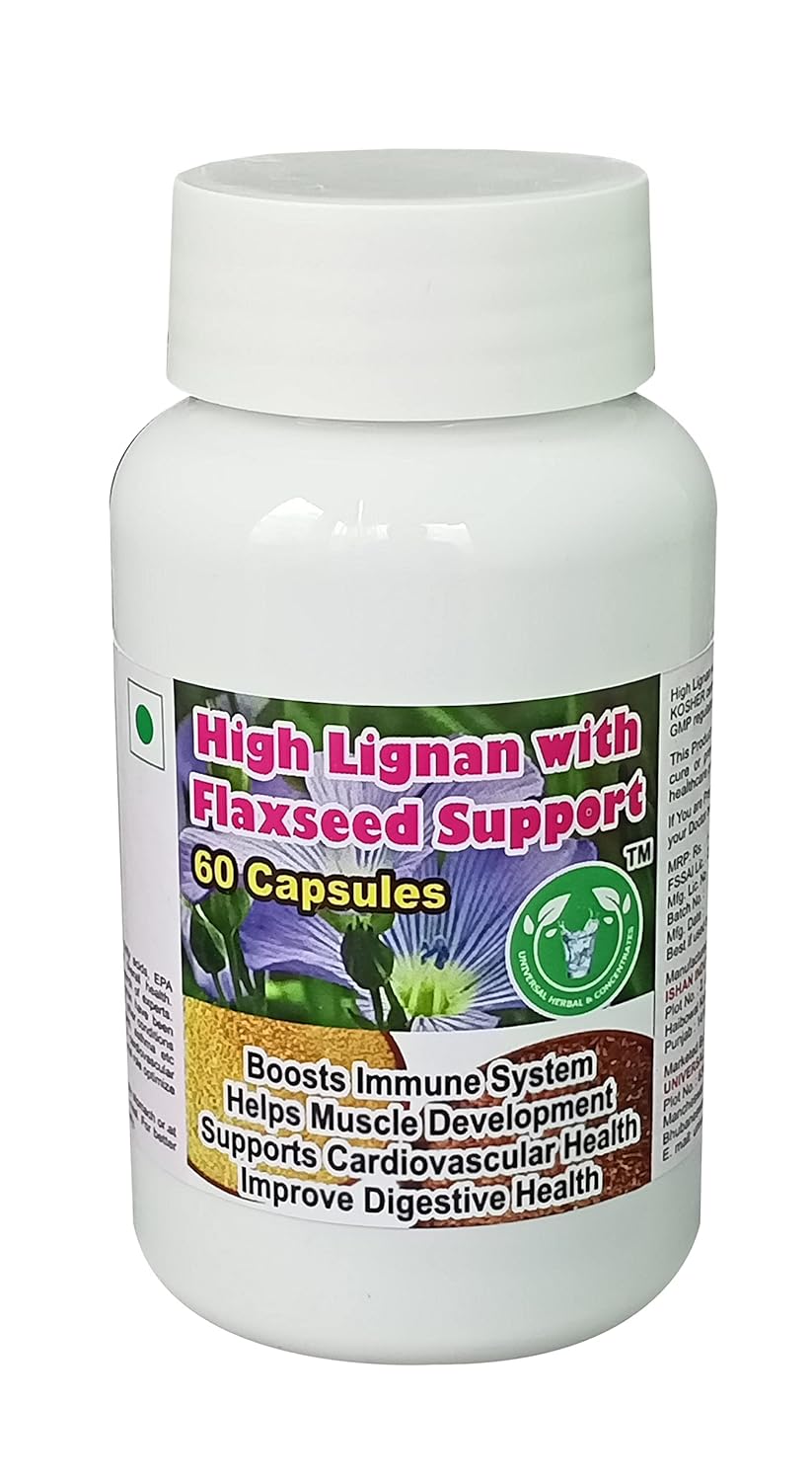 High Lignan With Flaxseed Support Capsule (Get One Bottle 50ml High
