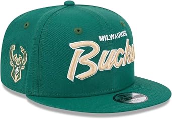 New Era NBA 9FIFTY Mens Script Adjustable Snapback Hat