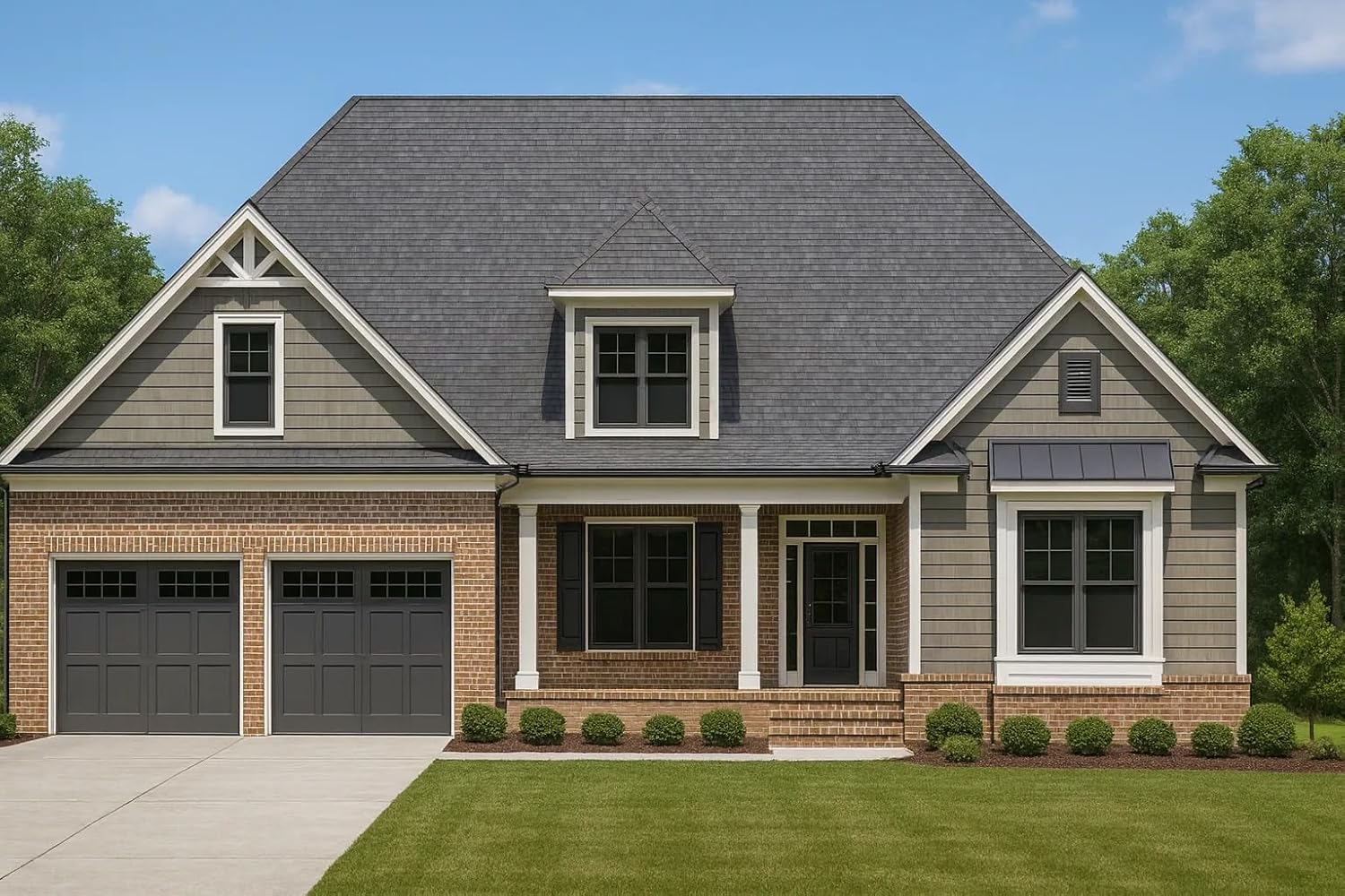 11-1524 House Plan - Traditional Craftsman Home Plan - 3-Bed, 2-Bath, 2,150 SF