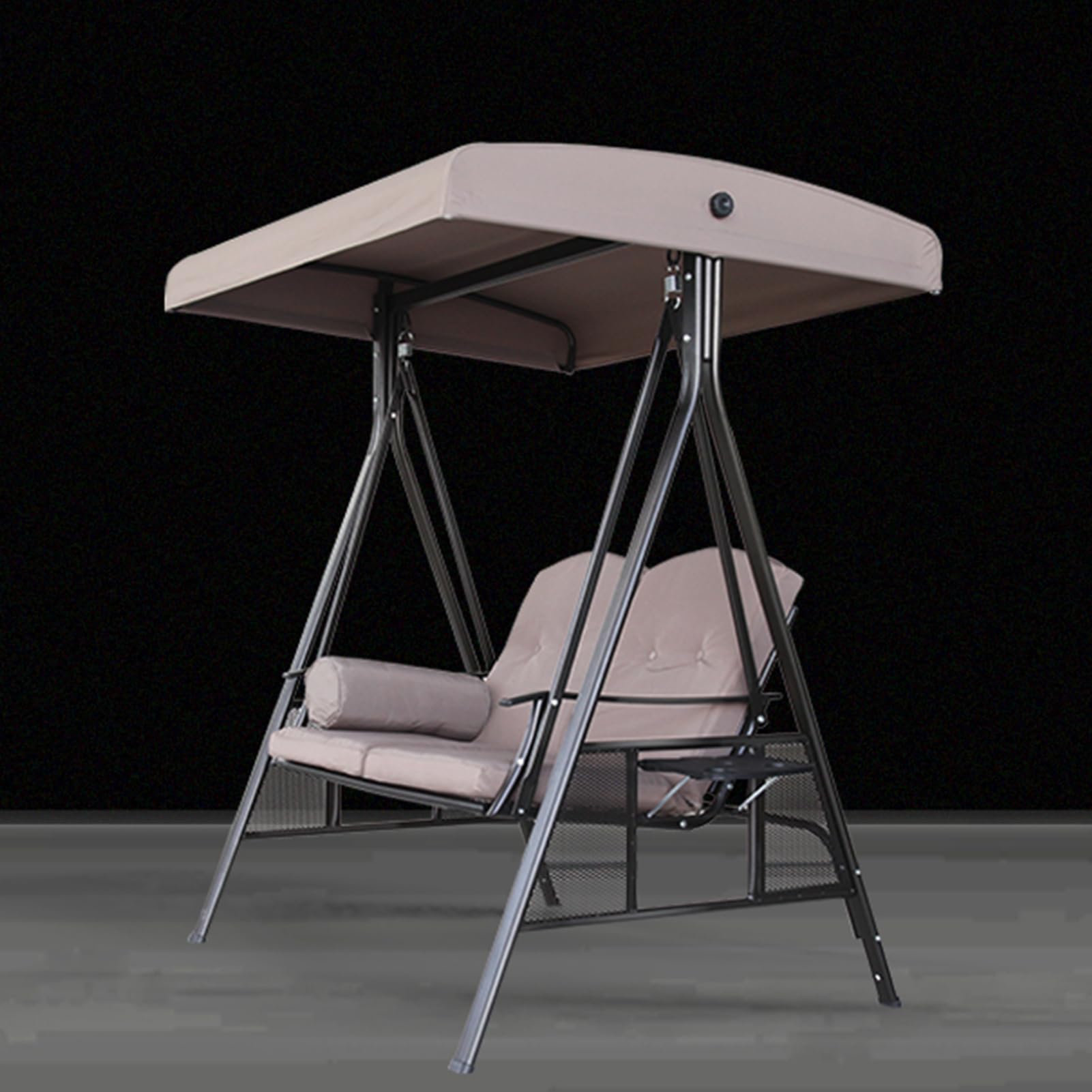 Baldacchino di Ricambio per Dondolo da Giardino per altalene da 2 3 posti,Impermeabile Anti-UV Copertura Superiore Baldacchino per Cortile Parco Balcone