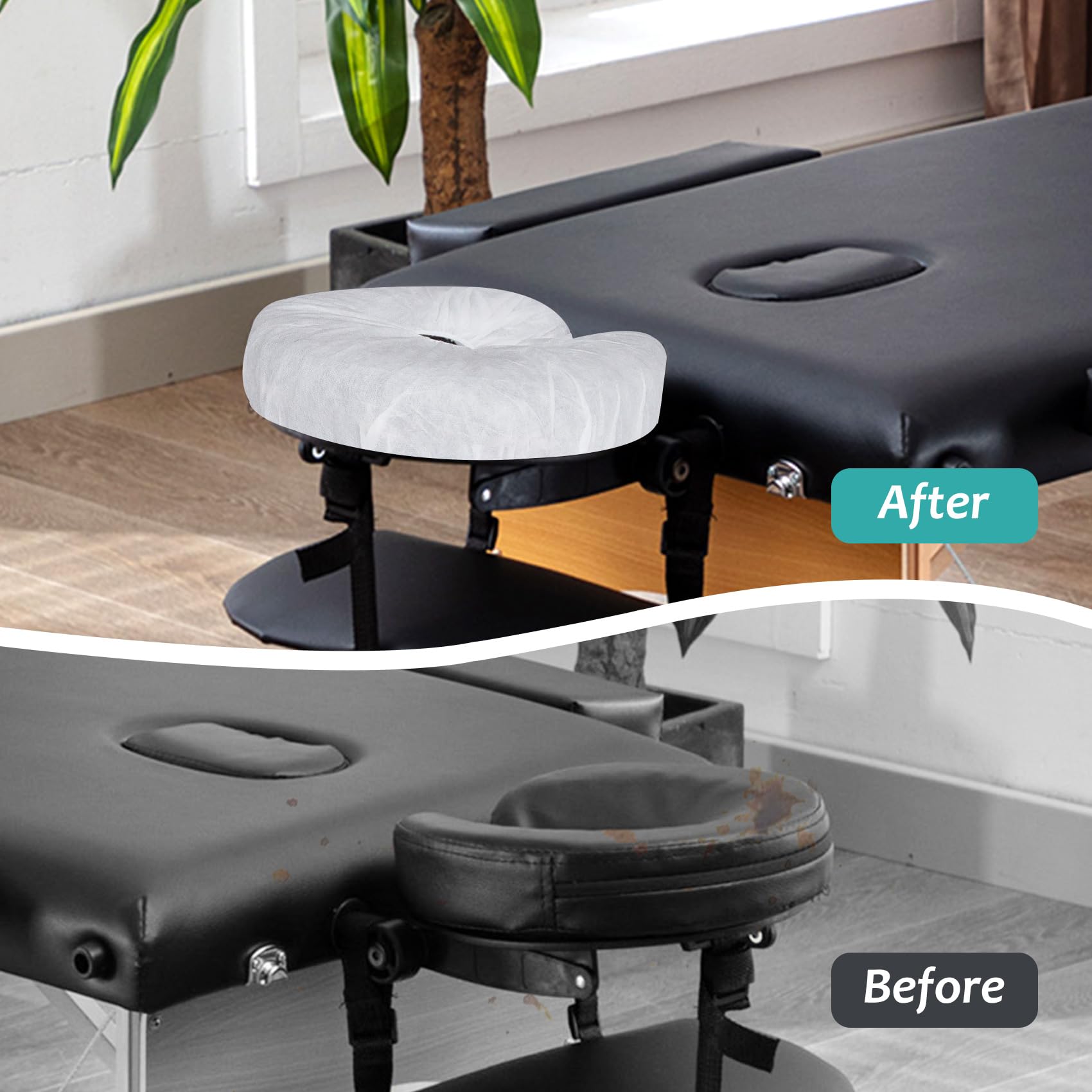 Salon Face Cradle Covers - Ultra Soft & Disposable -6