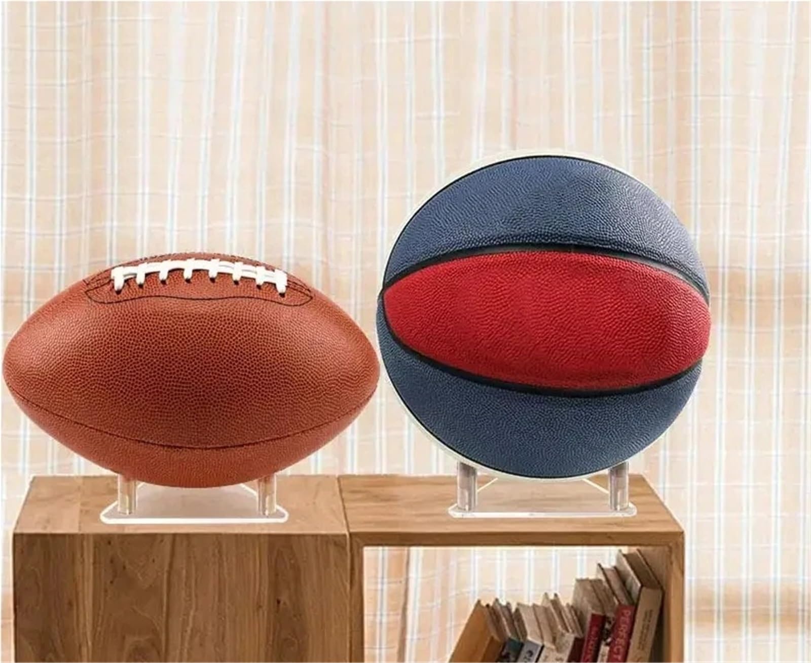 Support Balle Sport Présentoir de Basket-Ball, 8 pièces, Support de Stockage de Ballons de Rugby, Support de Volley-Ball, présentoir d'équipement de Sport