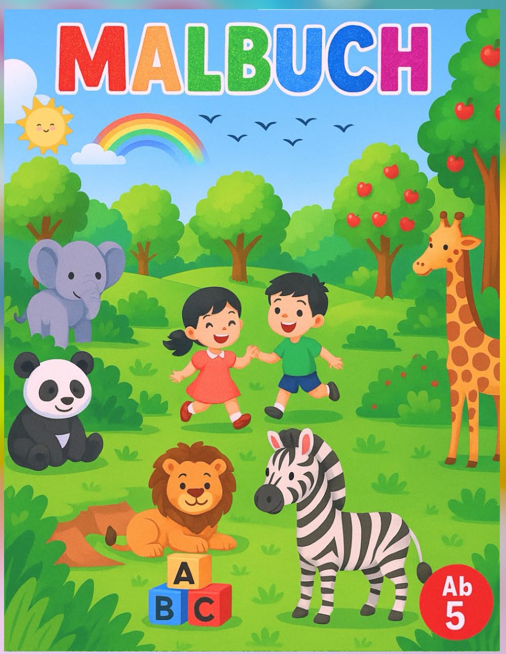 Malbuch und schreiben mit Mama jeka: Lernen mit Zeichnungen (German Edition)      Paperback – January 5, 2025