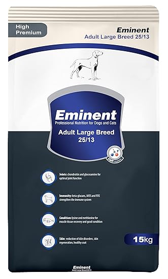 Eminent Adult Large Breed Dry Dog Food 15 kg Eminent Adult Large Breed - a Complete Food for Adult Dogs of Large and Giant Breeds.