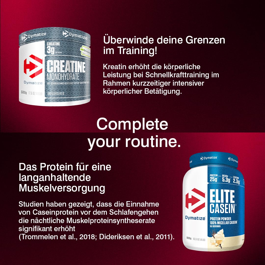 Dymatize ISO 100 Hydrolyzed Gourmet Vanilla 2264g - Whey Protein Hydrolysat + Isolat Pulver