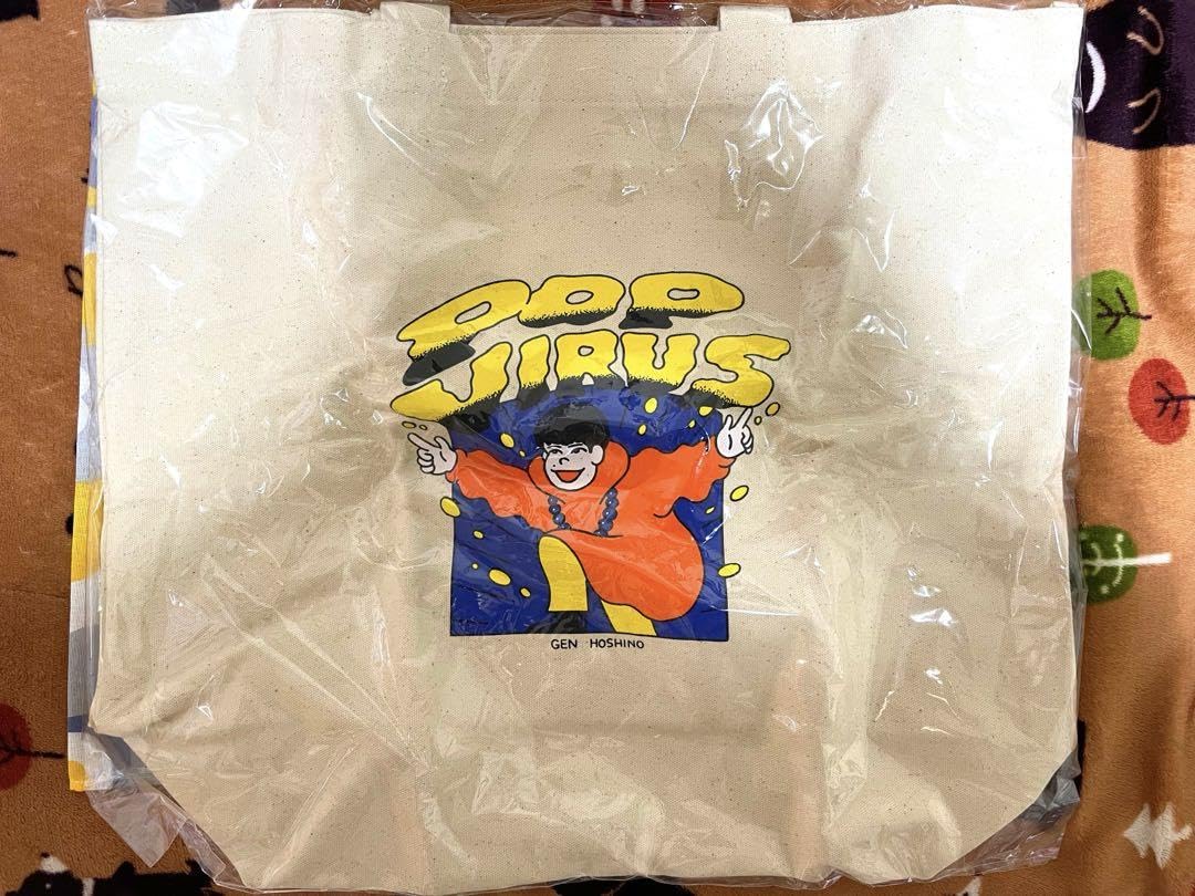 星野源　ポップウィルス　ニセさんTシャツ　トートバッグ 41-Kp9jQgVL._UF350,350_QL80_.jpg