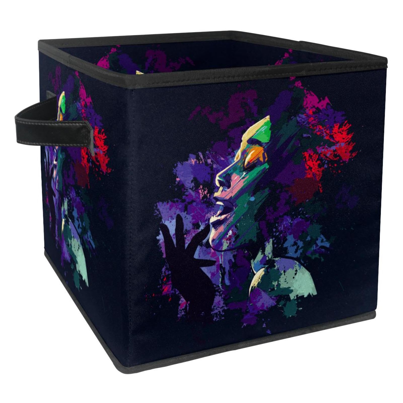Boîte de rangement en tissu pour résoudre le désordre des jouets et placards de chambre