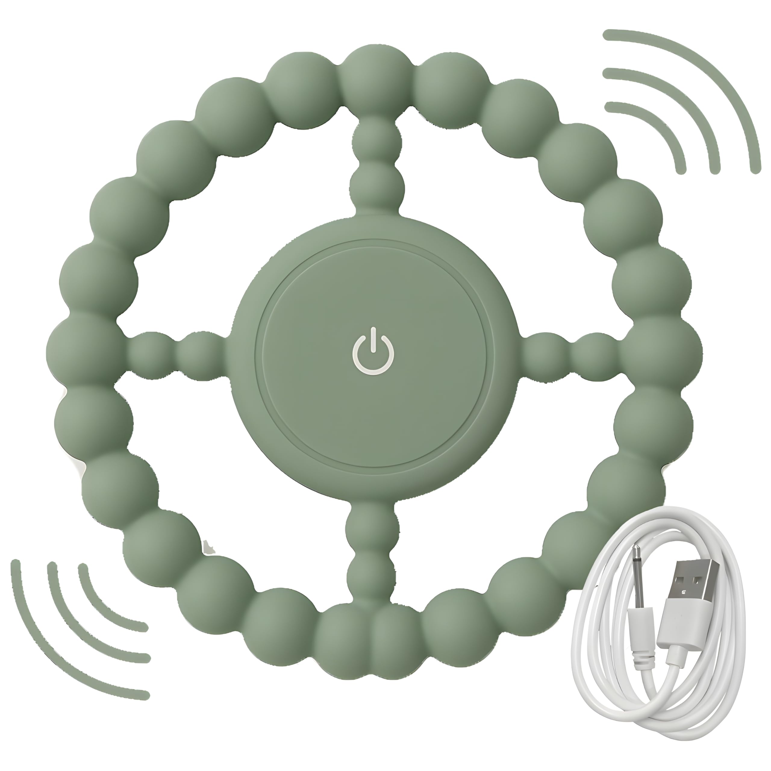 Vibrating Sensory Chew Toy, Dual Use Chew Toy for Autistic Children & Baby Teething, Soothing Teether for Infants Toddlers