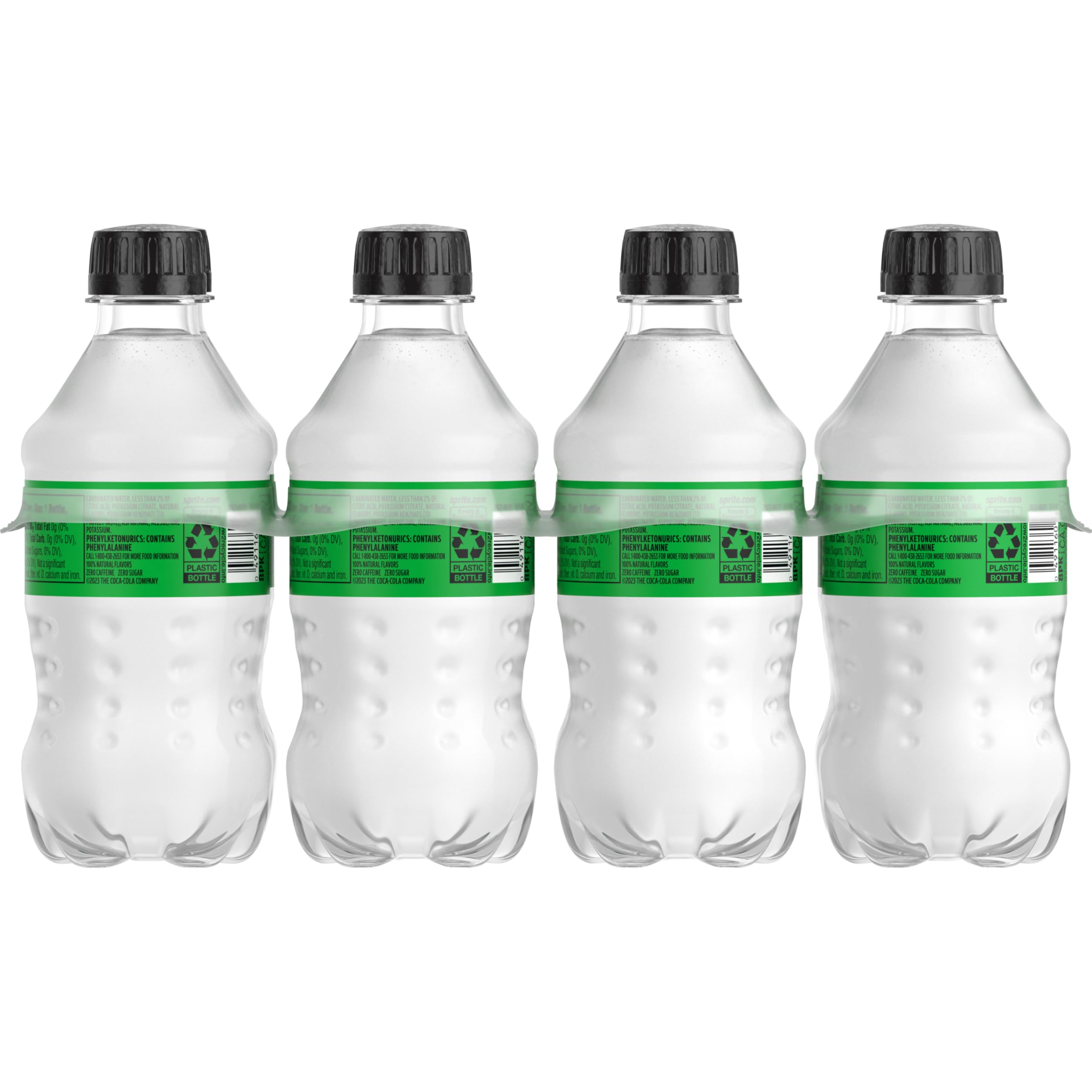 Sprite Zero Sugar Lemon Lime Diet Soda Pop Soft Drinks, 12 fl oz, 8 Pack