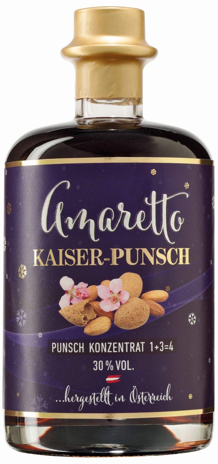 Prinz Amaretto Kaiser 1:3 Punschkonzentrat 30% 0,5l