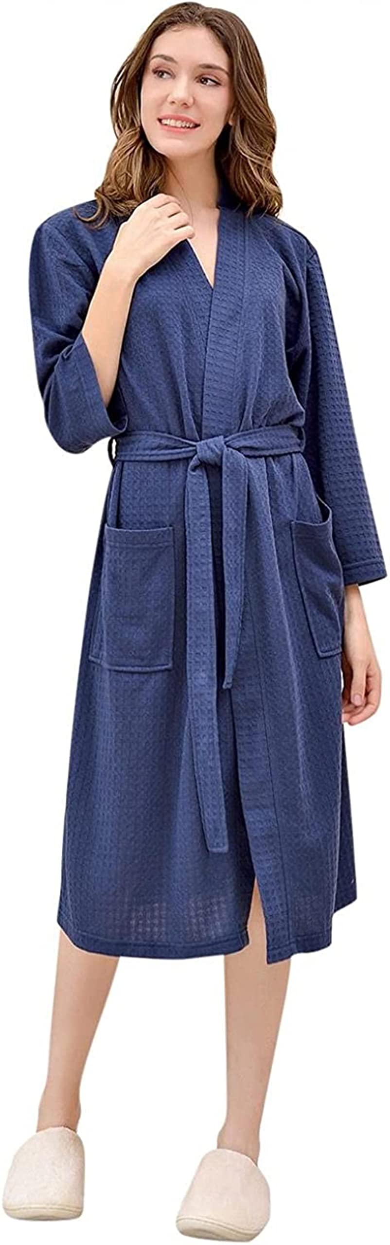 Dressing Gown for Women: Lightweight Bathrobe for All Hotel Home : Amazon.ca:  Clothing, Shoes & Accessories