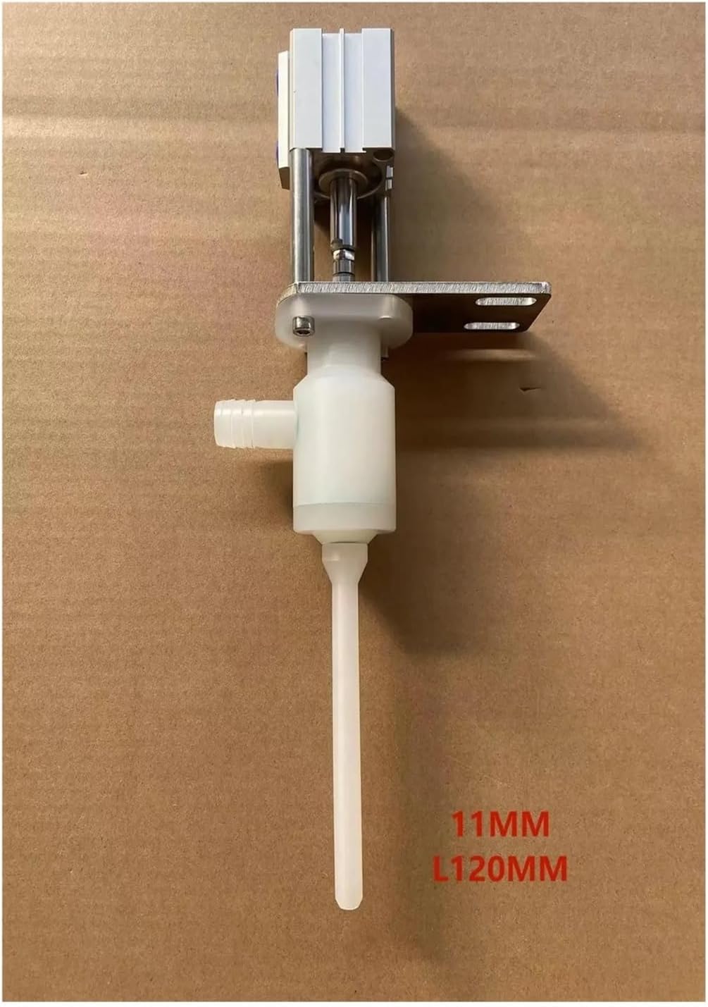 Anti-Corrosion Filling Valve PP Anti-Corrosion Filling Machine Feeding Nozzle Nylon Filling Nozzle(20MM L150MM Thread)