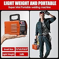 Vista 6 de Mini Máquina de Soldadura Portátil, MMA 250A 110V Soldador de Palo, Máquina de Soldadura IGBT Inversora, Arranque en Caliente, Fuerza de Arco