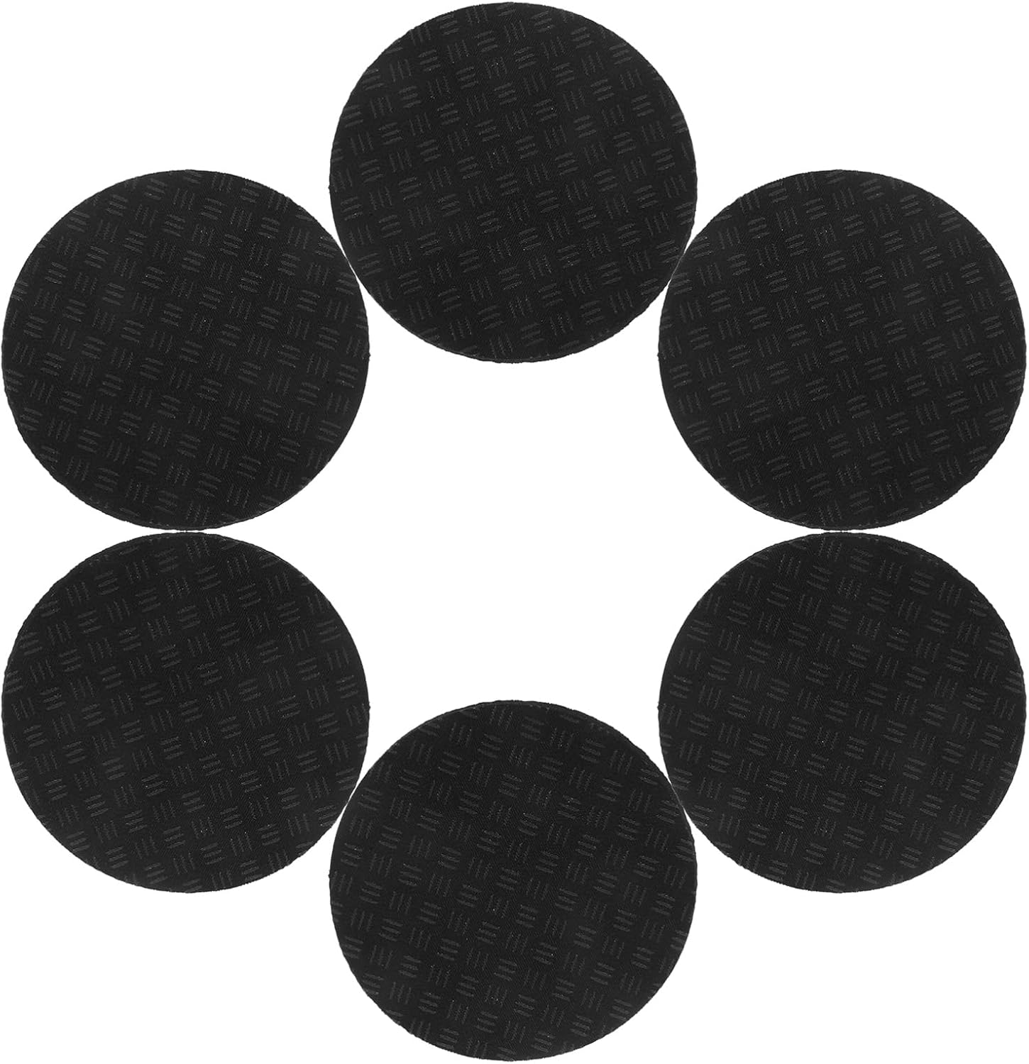 6pcs Treadmill Mat Thickened Non Slip Sound Absorbing Floor Protector for Home Fitness Equipment Vibration Design Easy to Clean for Tile and Hardwood Floors