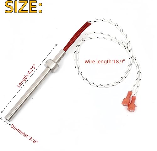 Miniatura 3 de PU-CHA Encendedor compatible con encendedor de estufa de pellets Englander, Inglaterra Stove Works Encendedor 12V 300W