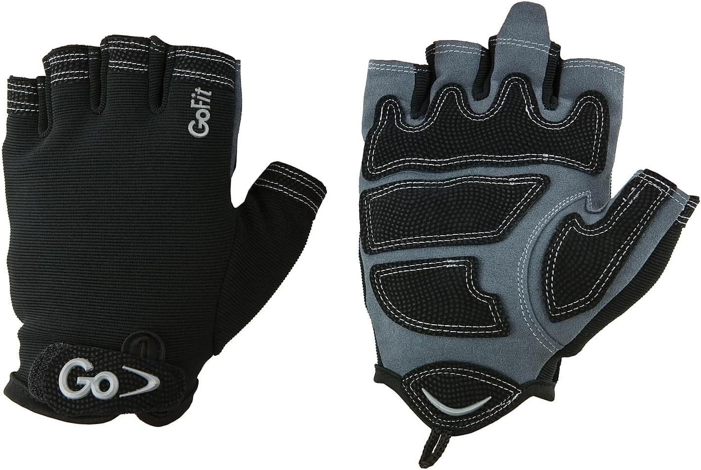 GoFit Xtrainer Cross Training Gloves for Men – Diamond-Tac Palm Workout Gloves for Weightlifting, Pull-Ups – X-Large, GF-CT-XLG