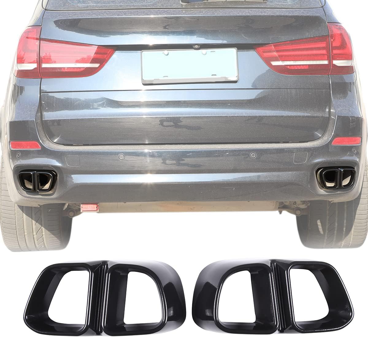 Aluminum Alloy Exterior Accessories Exhaust Muffler Tail