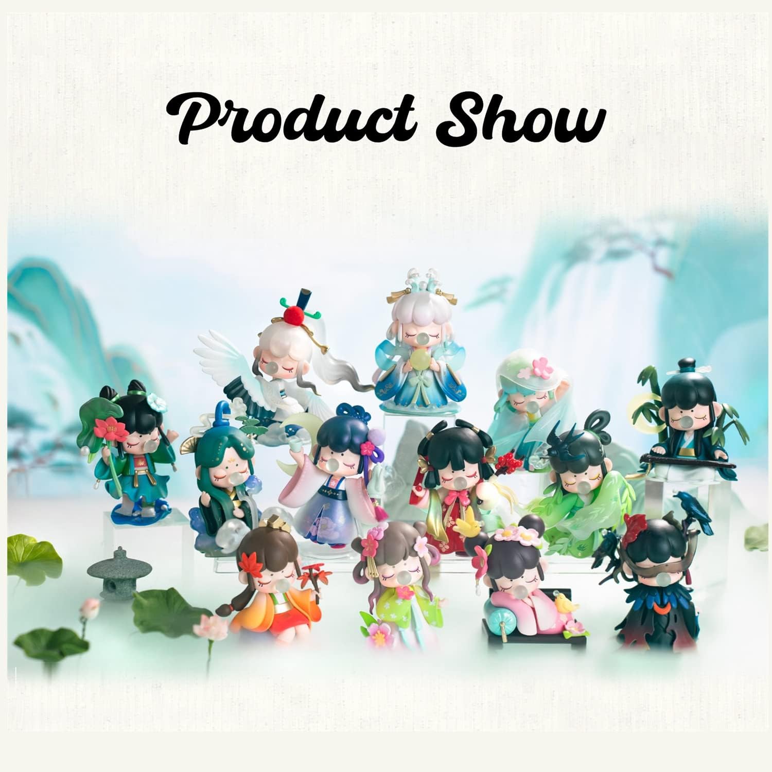 ROBOTIME Single Nanci Blind Box Surprise Action Figure Collectible Kawaii Figures Random Art Toys Hot Cute Figure Dolls Unique Gifts for Adults (1 pcs)