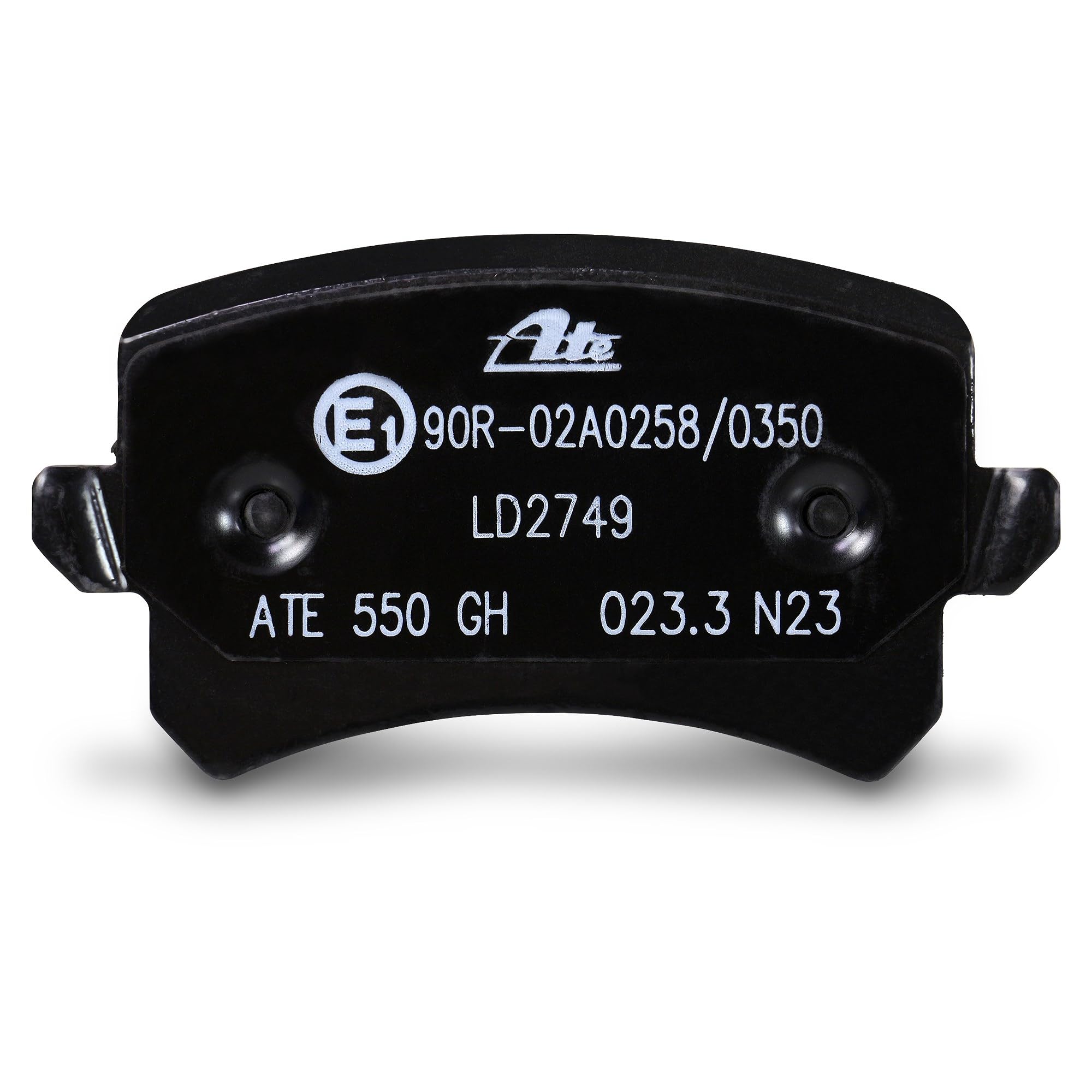 ATE Bremsenset Hinterachse inkl. Bremsscheiben hinten Ø 282 mm voll und Ceramic Bremsbeläge hinten Kompatibel mit AUDI Q3 (8UB, 8UG), SEAT ALHAMBRA, VW CC B7, PASSAT B7 + B8, SHARAN, TIGUAN
