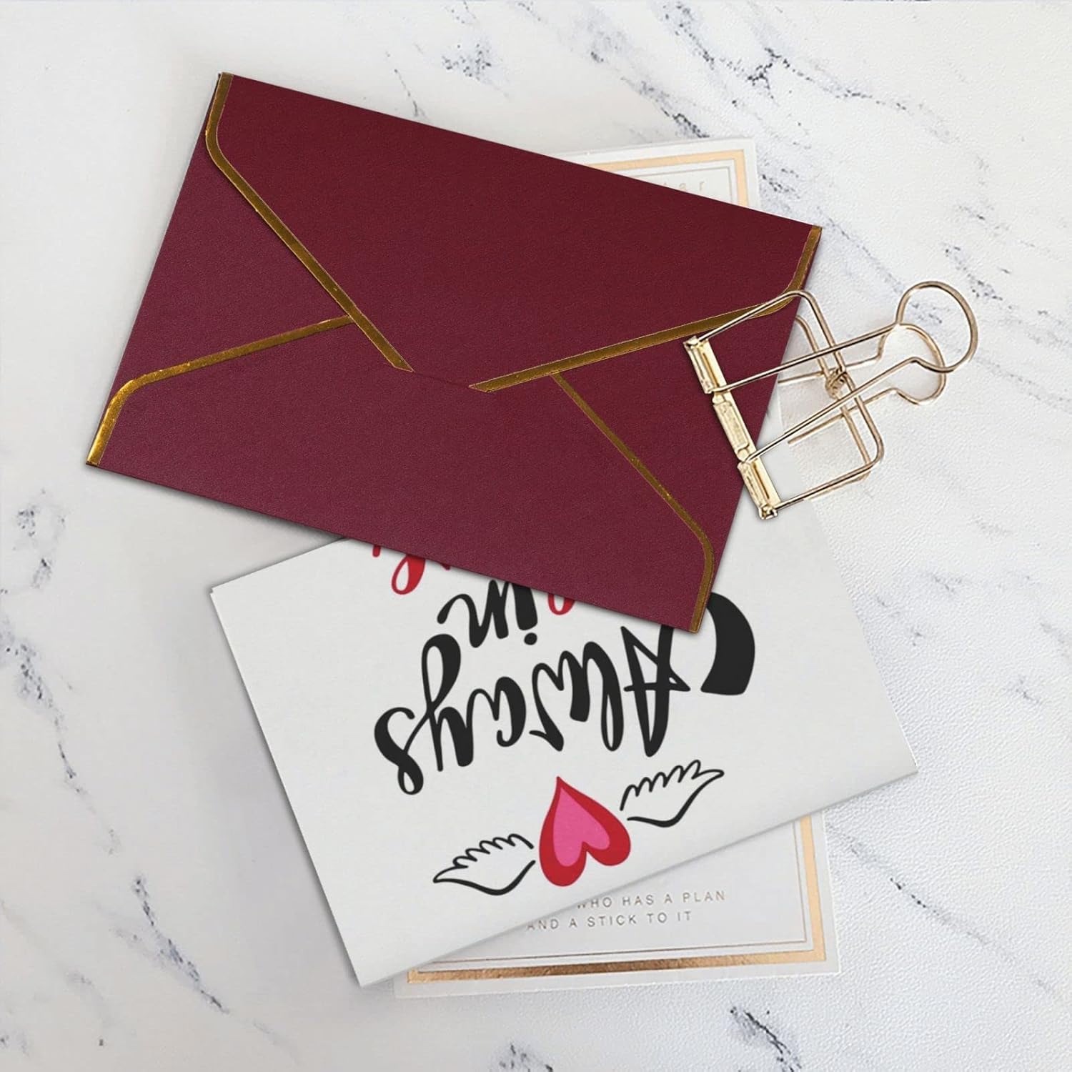 リアル 5色展開 メッセージカード 感謝カード レターセット ミニ グリーティングカード 便箋 手紙 封筒付き 封筒シール付き サンキューカード アンティーク調 金縁 高級 おしゃれ ビジネス 招待状 結婚式 記念日 職場 お祝い手紙 挨拶状 お礼状用 プレゼント 彼女への