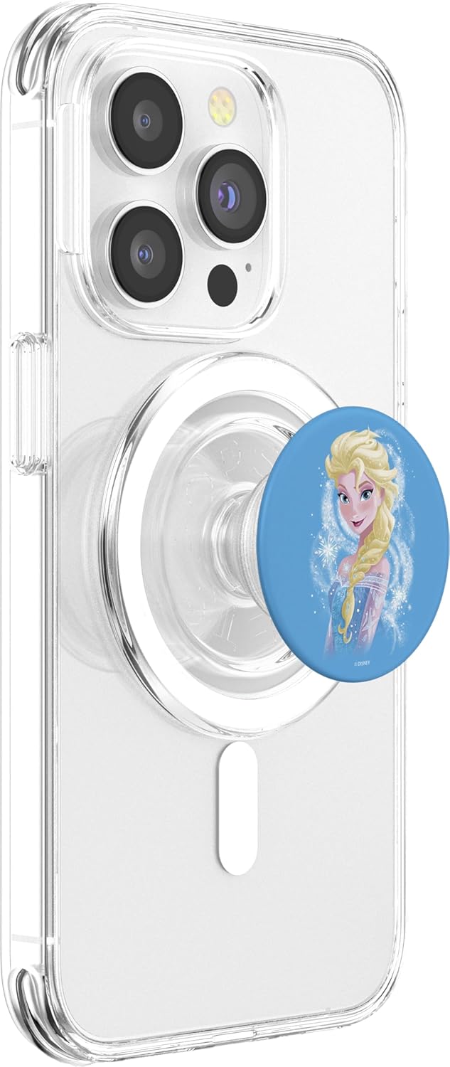 Disney Frozen Elsa Snowflake Swirls PopSockets MagSafe PopGrip for iPhone