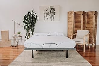 LIFE SKY Memory Foam Mattress Twin Size: 8 Inch Bed Mattress with Open Cell Technology - Modern White & Light Blue Design for Office Rest Areas & Home Use
