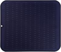 Vista 78 de MicoYang Tapete de Silicona para Secado de Platos para Múltiples Usos, Fácil de Limpiar, Ecológico, Tapete de Silicona Resistente al Calor