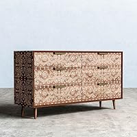 Vista 4 de Plantilla de incrustaciones de hueso Raja, diseños de incrustaciones de hueso para cambio de imagen de muebles (pequeño)