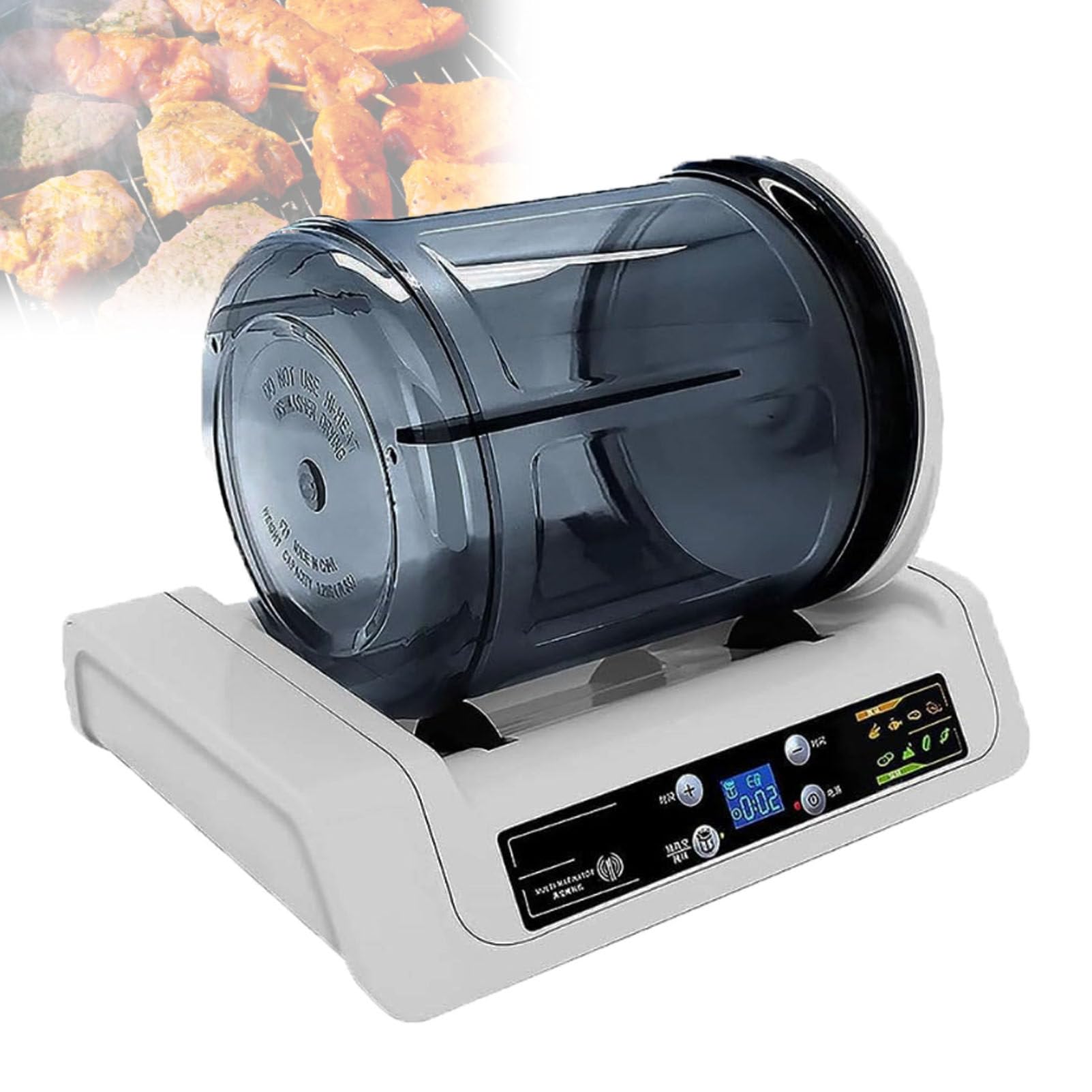 Encurtidora de alimentos eléctrica de 5 litros con tambor de vacío AS resistente
