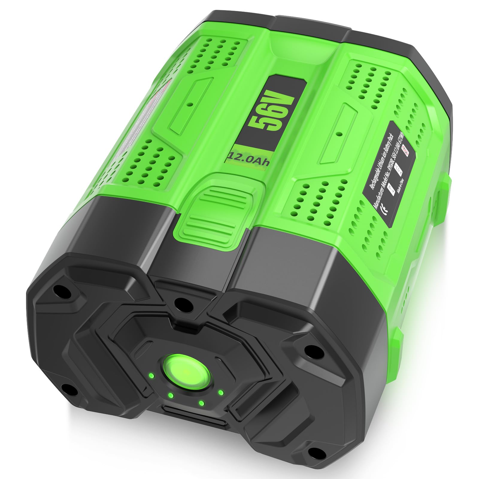 BA4200T 12000mAh Replacement for EGO 56 Volt Battery(12.0Amps-1PC)