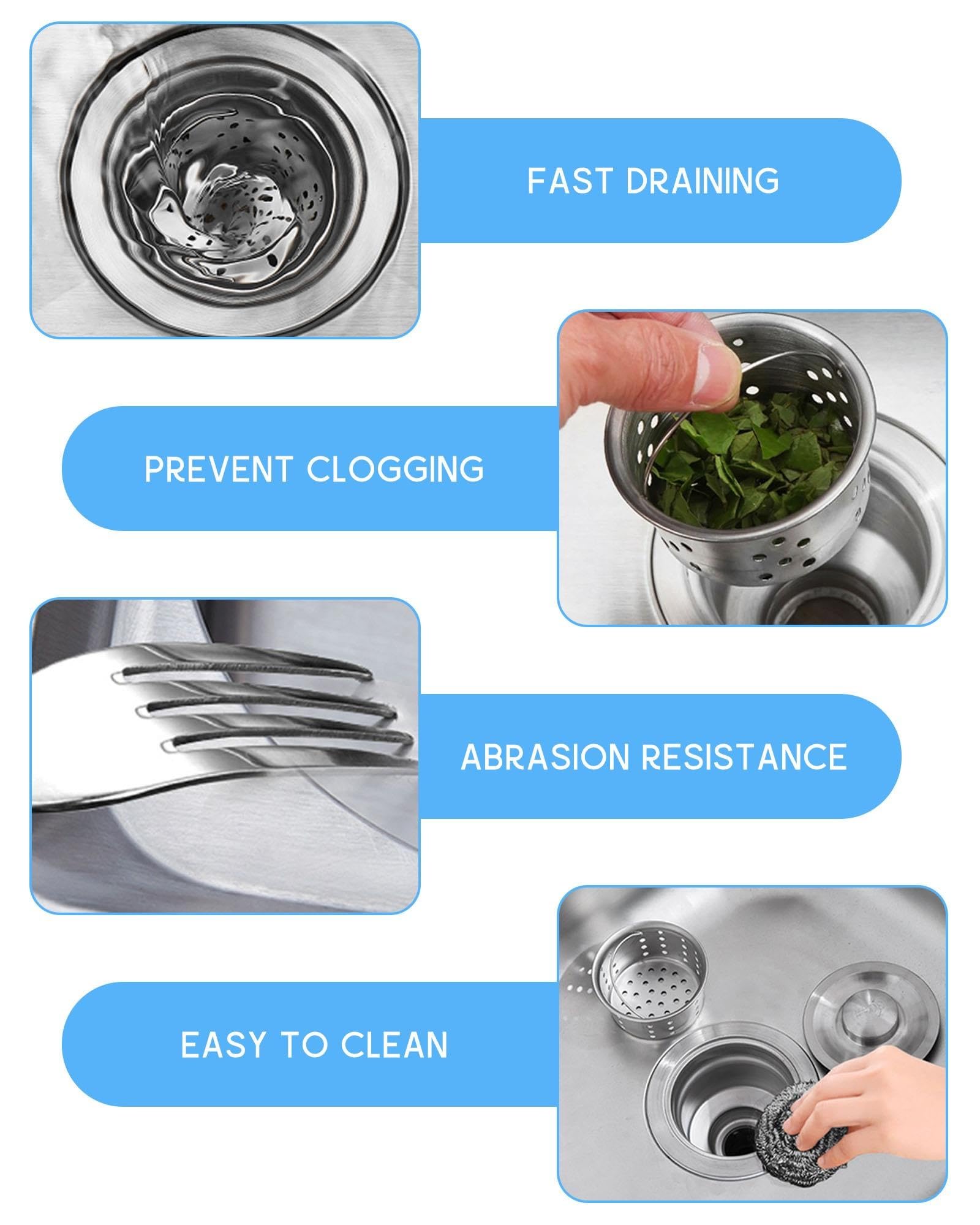 Lavabo per Cucina Commerciale Portatile Lavandino Da Esterno Acciaio Inox
