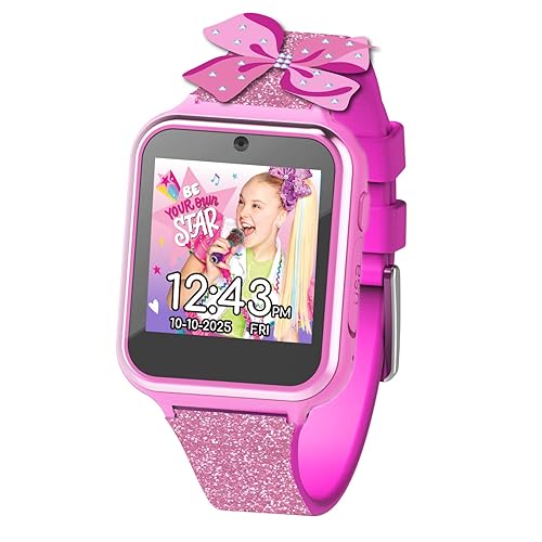 JoJo Siwa Glitter Kids Smart Watch - Interactive Touchscreen with