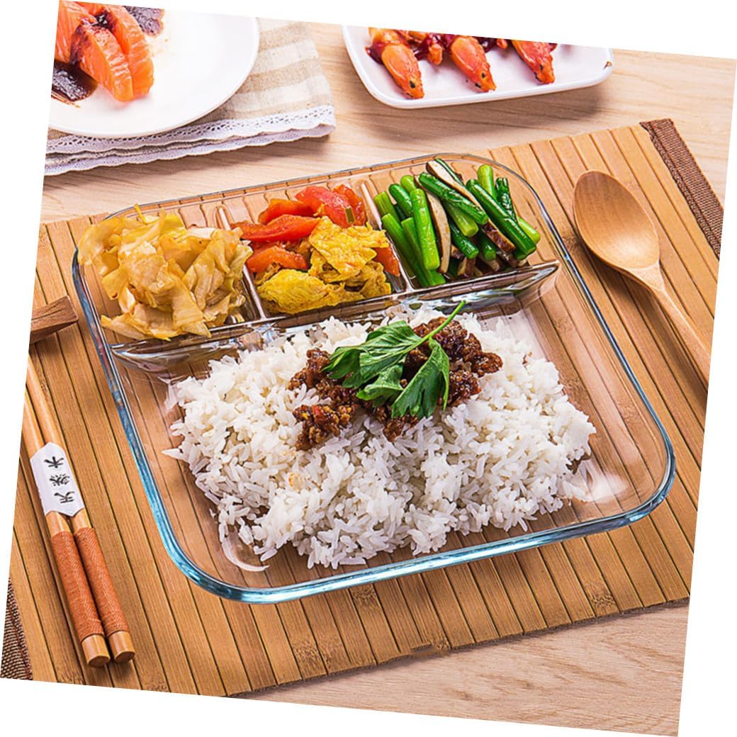 1pc Dumpling Storage Plate Sushi Dish Dishes Heat-resistant Plate for Family