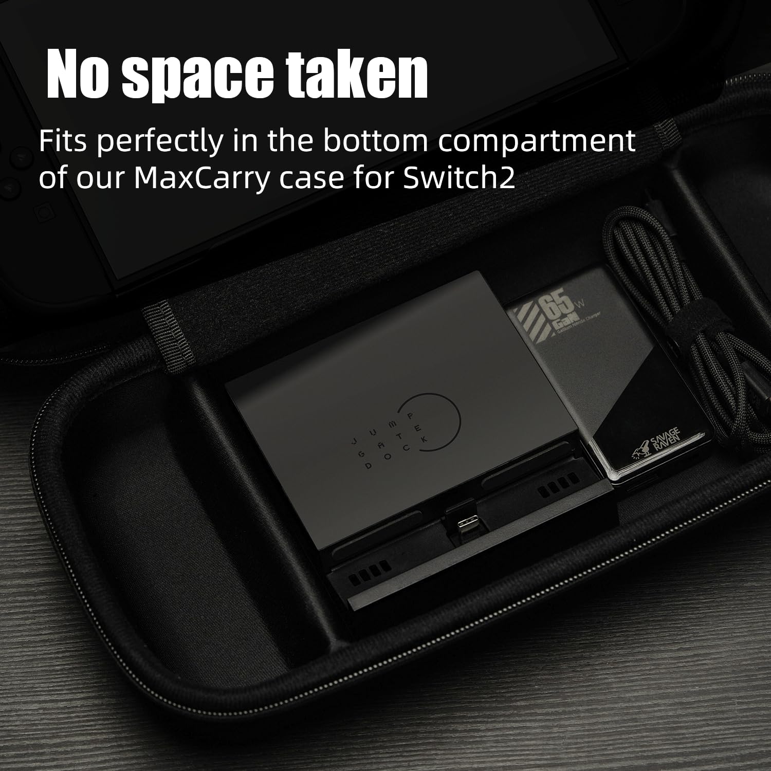 SAVAGE RAVEN by Skull & Co. Jumpgate Portable Dock with Detachable