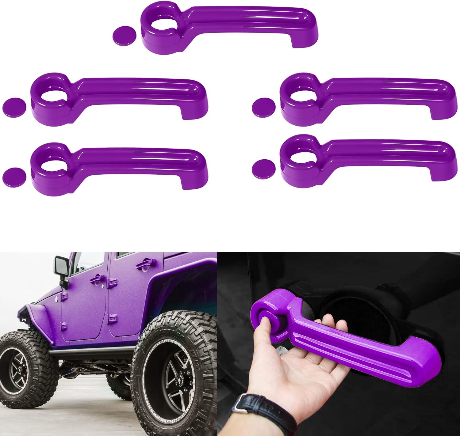 Camoo Door Handle Cover Inserts & Tailgate Handle Cover ABS