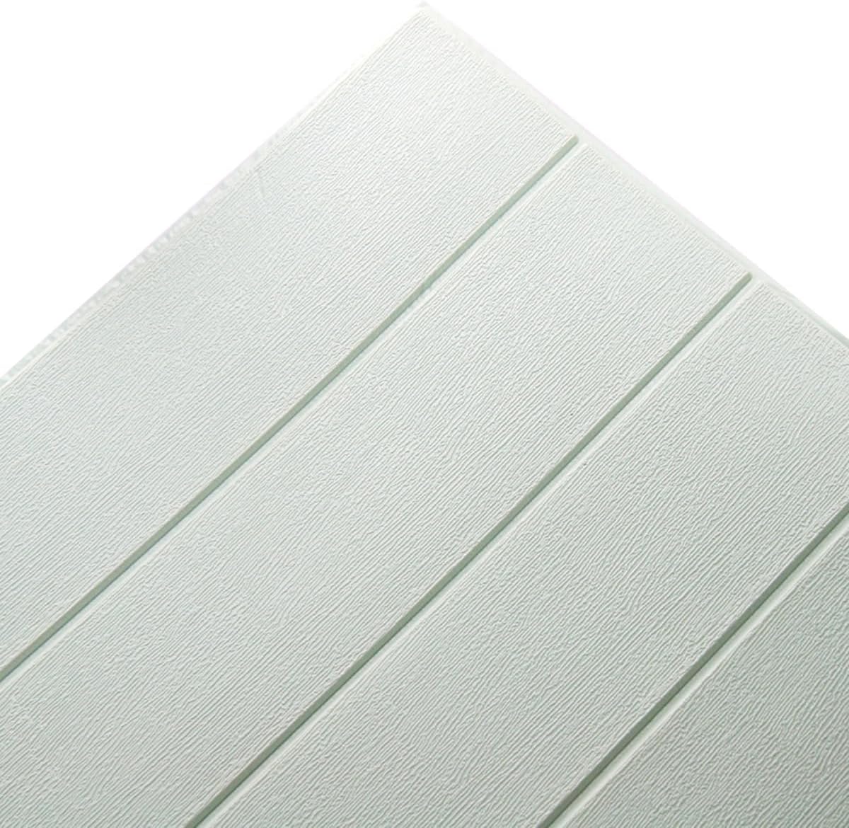 ECYC Ltd 7 Pack Peel and Stick 3D Wall Panels Foam Faux Wood Grain Wall Stickers Self-Adhesive Removable Wallpaper for Kitchen Bedroom Living Room TV Background Wall Home Decoration, 27.6" x 27.6"