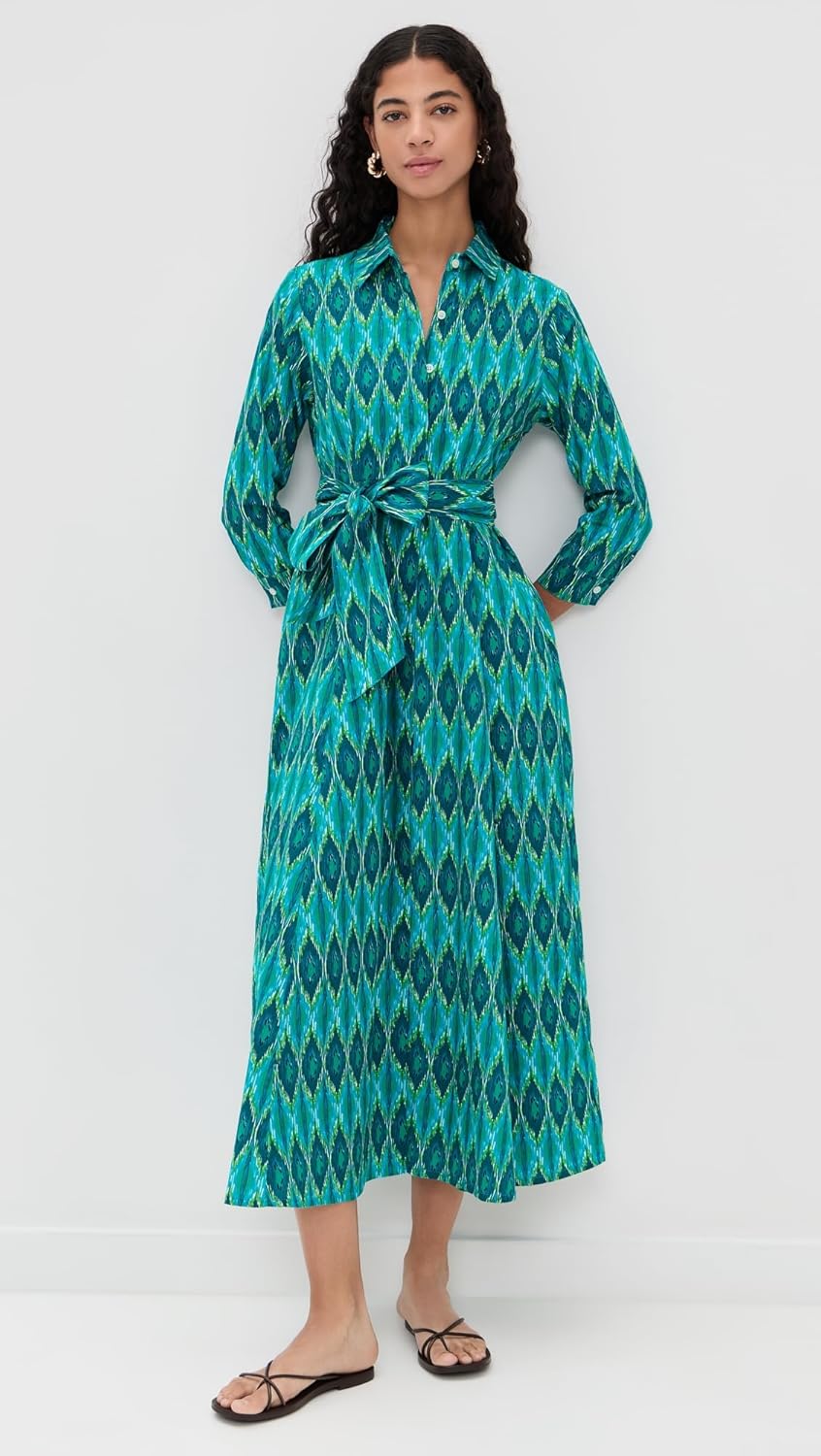 Women's Luciana Ikat Multi Dress - Image 2