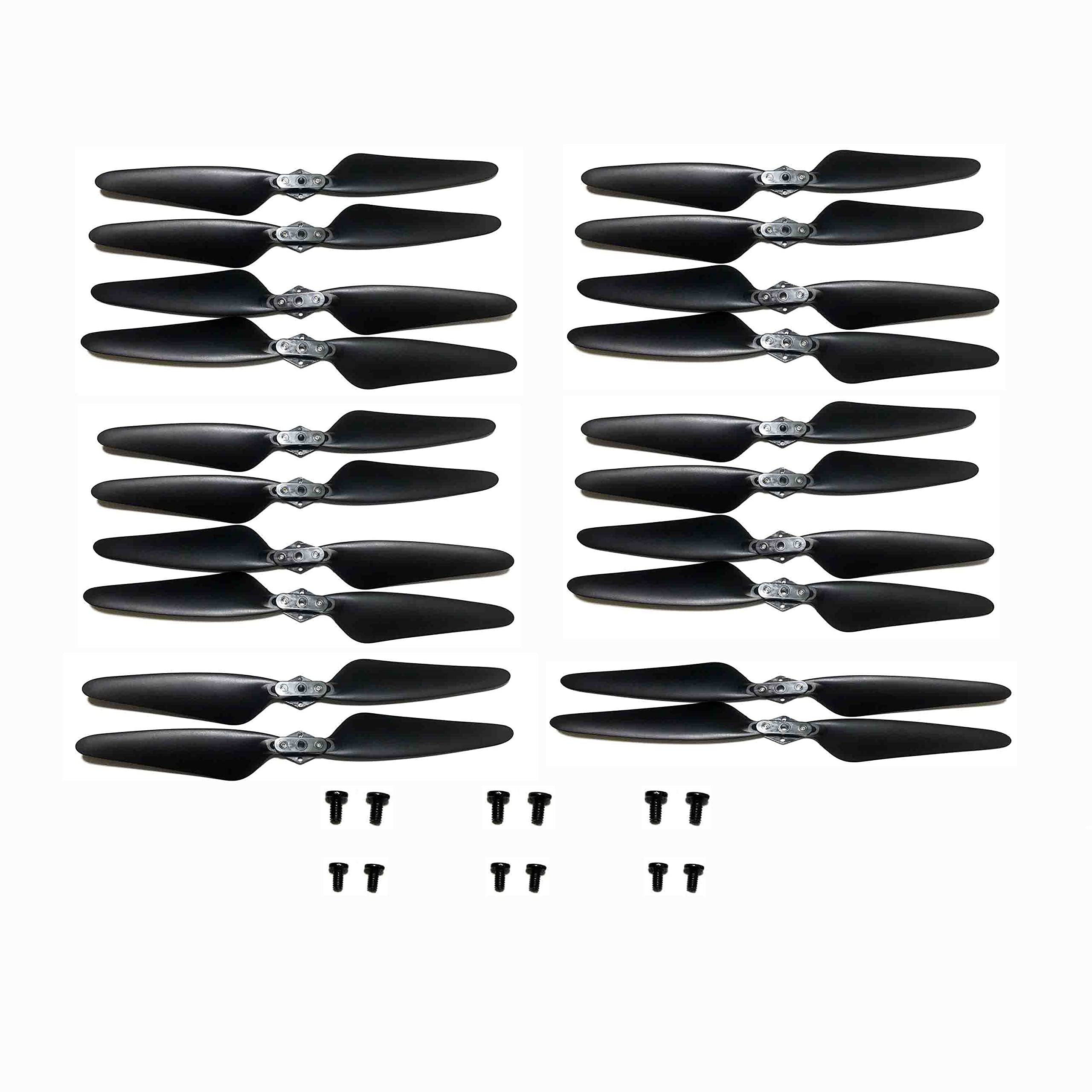 Accesorios Hoja de Arce Hojas de hélice Piezas de Repuesto, for KF101 PRO GPS Drone Cardán de 3 Ejes Cámara EIS Profesional RC Quadcopter Drönarbytesblad(20pcs)